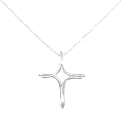 ティファニー インフィニティ クロス ネックレス