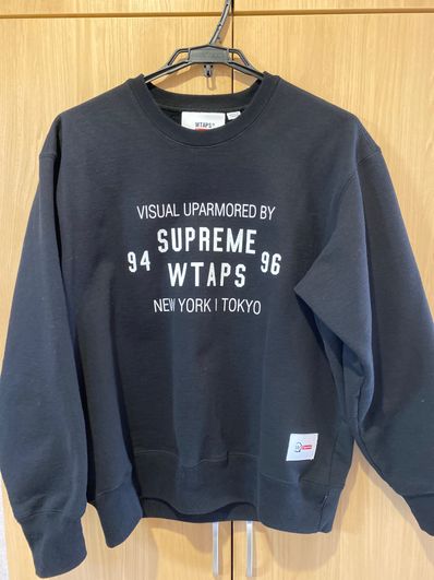 Supreme / WTAPS Crewneck "Black" 21274SPD-CSM03S
