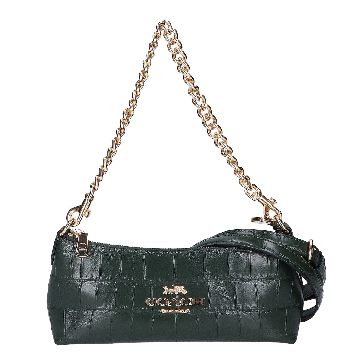 コーチ 【美品】CL656 シャーロット 型押しレザー