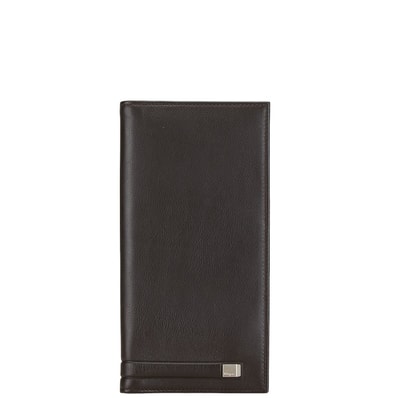 サルヴァトーレフェラガモ 長財布 ブラウン レザー メンズ Salvatore Ferragamo 【中古】