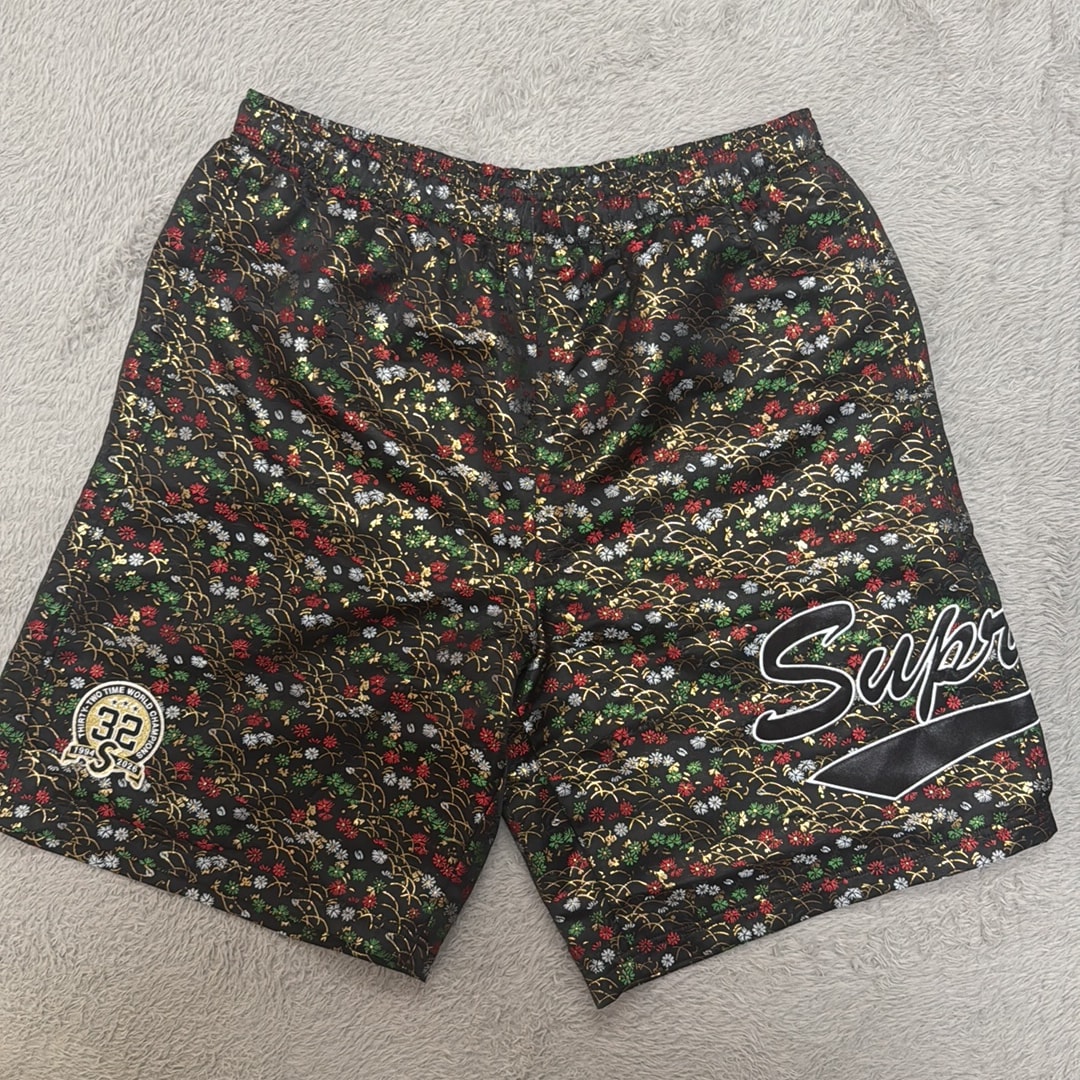Supreme Floral Jacquard Short "Black"