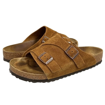 BIRKENSTOCK ビルケンシュトック チューリッヒ スウェード サンダル 42=27cm 56493