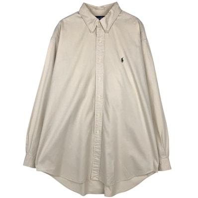 古着 ラルフローレン Ralph Lauren BLAKE 長袖 ボタンダウンシャツ メンズXL相当/eaa649246