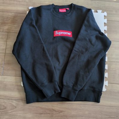 Supreme Box Logo Crewneck "Black" (22FW)