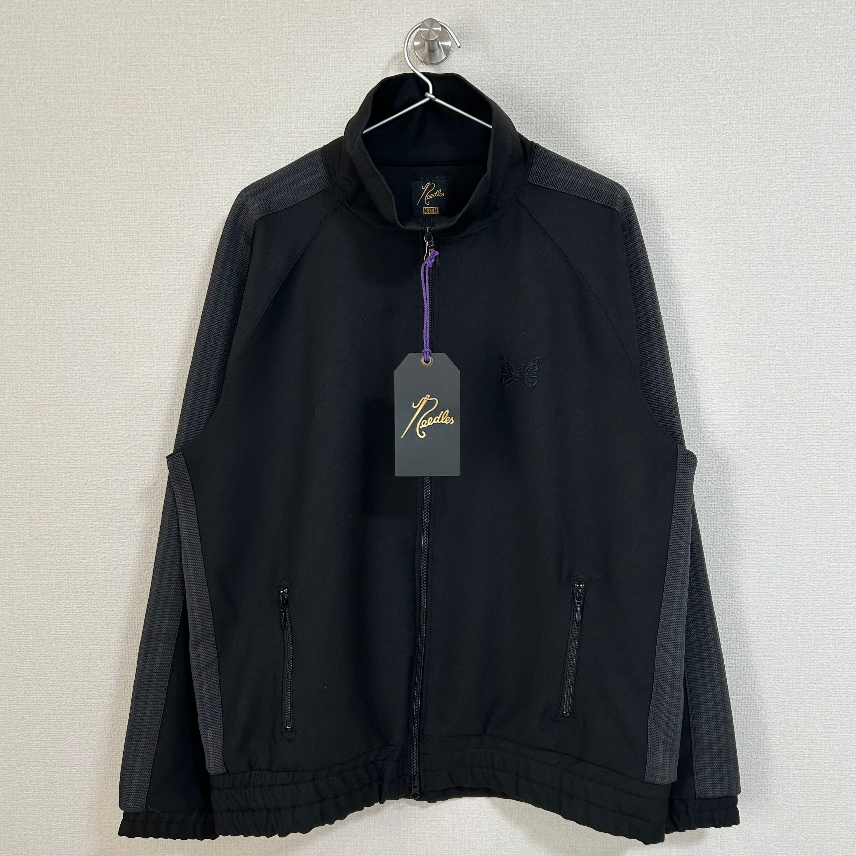 Kith x Needles Double Knit Track Jacket "Black"