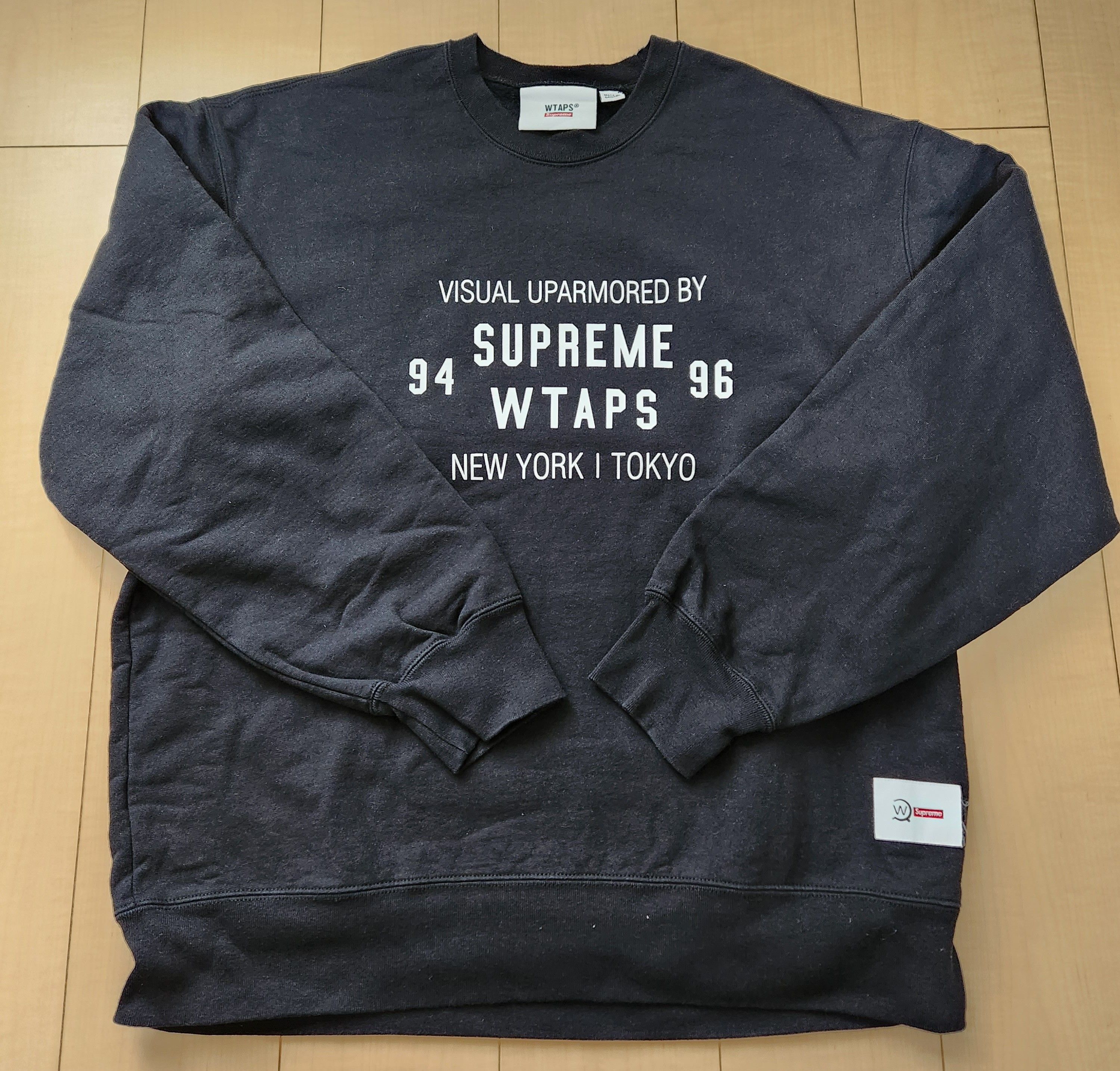 Supreme / WTAPS Crewneck "Black" 21274SPD-CSM03S