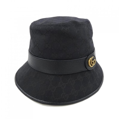グッチ GUCCI ダブルG付き GGキャンバス バケットハット 576587 4HG53 ハット