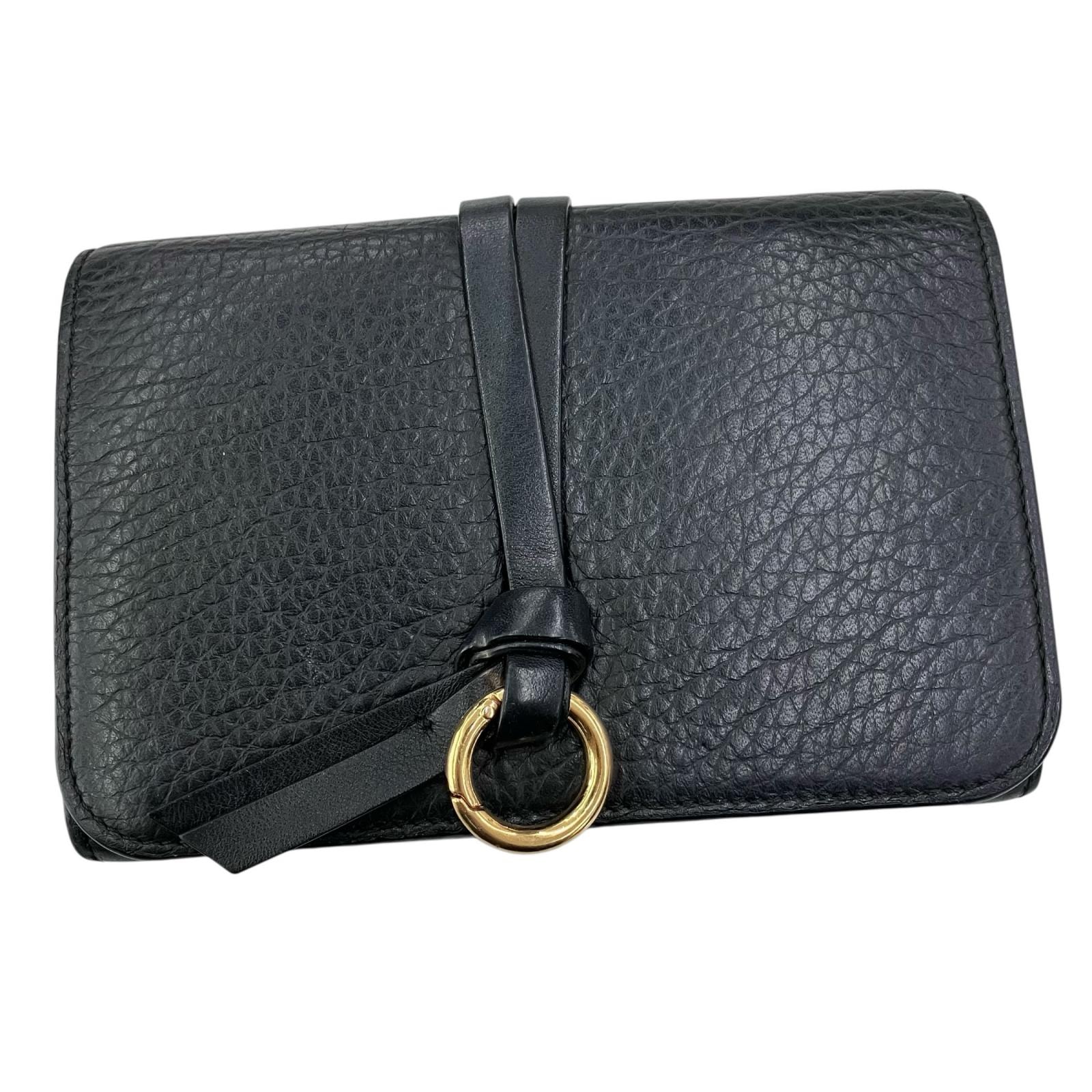 186005 現状品 Chloe クロエ クロエ 財布 レザー 三つ折り