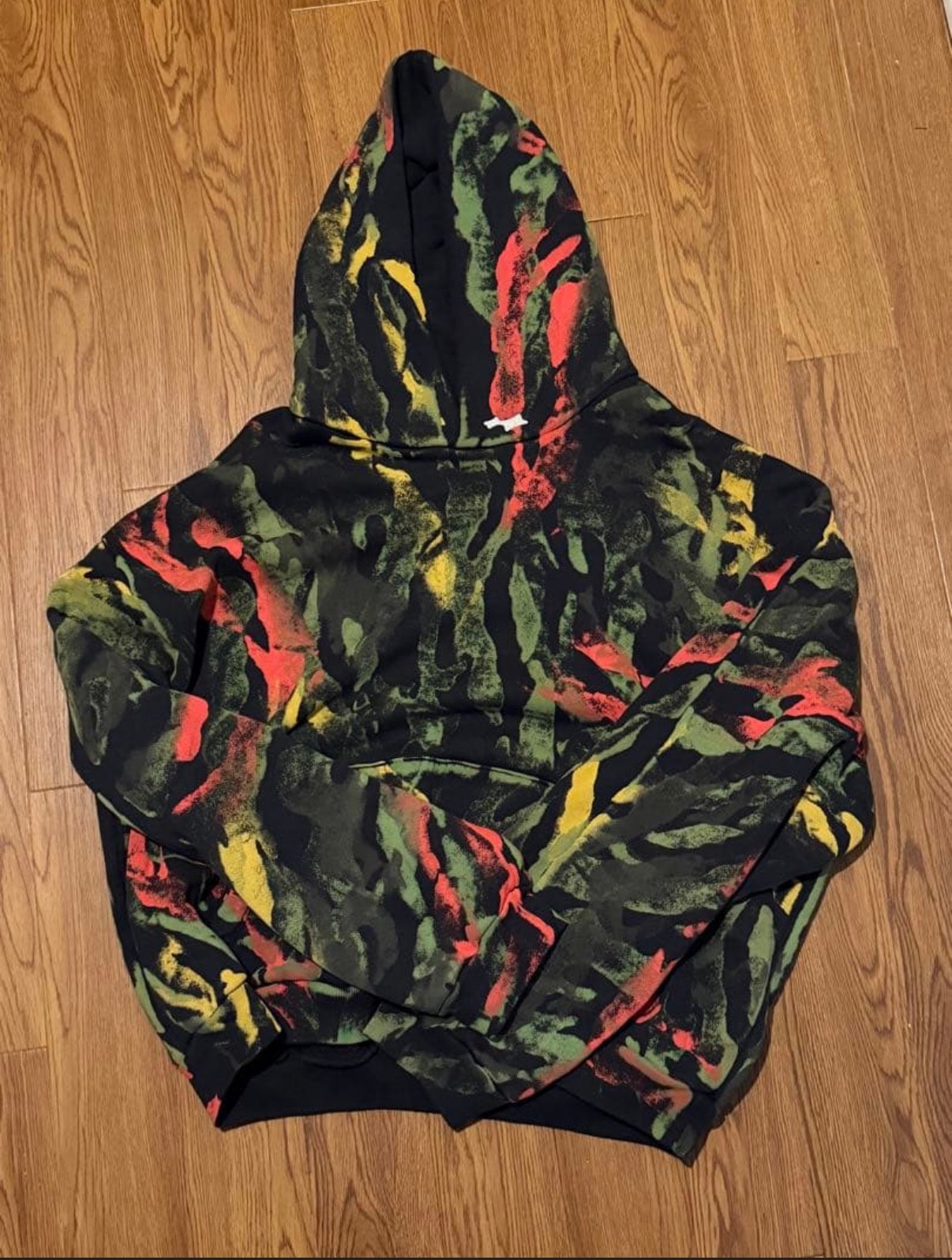 SKYLRK ZIP HOODIE EARTH CAMO L