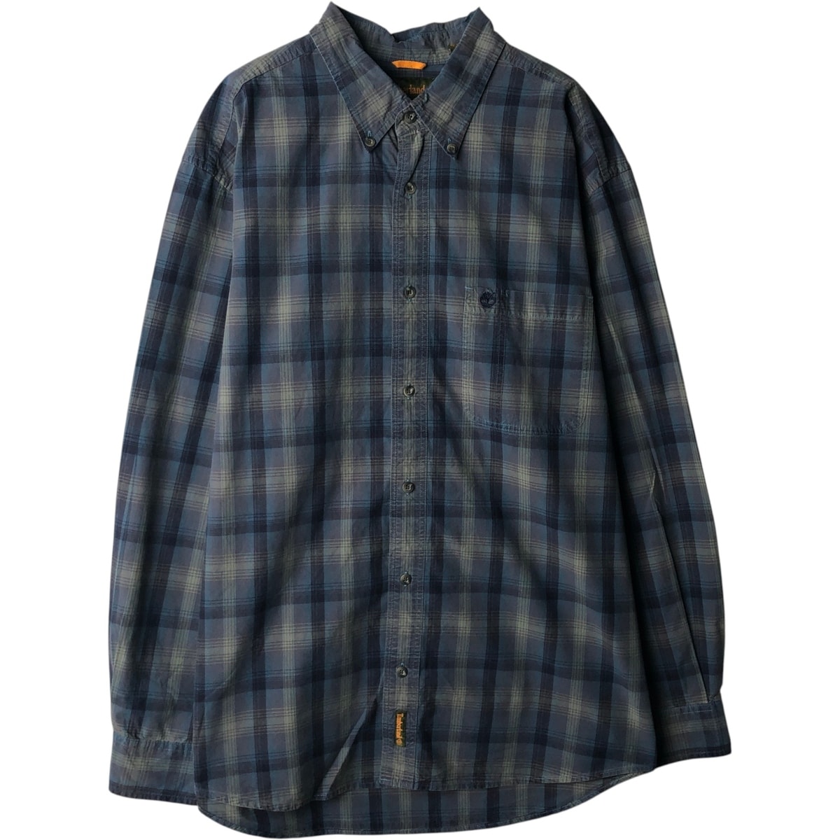 古着 00年代 ティンバーランド Timberland 長袖 ボタンダウンチェックシャツ メンズXL相当/eaa643018