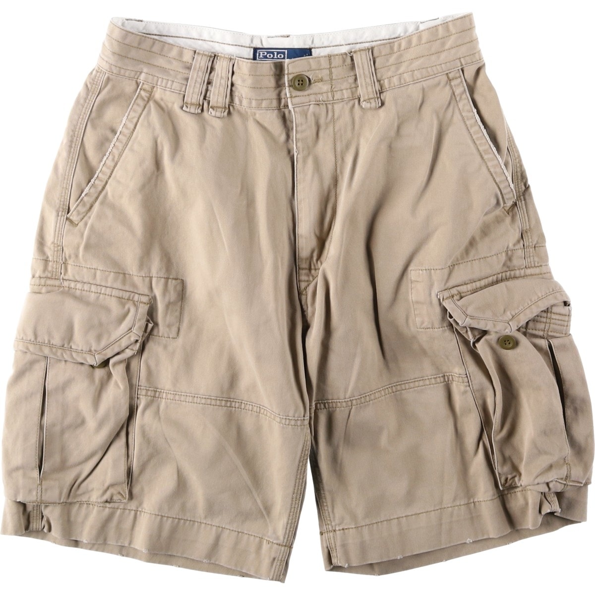 古着 ラルフローレン Ralph Lauren POLO by Ralph Lauren カーゴショーツ ハーフパンツ メンズw32相当/eaa633383