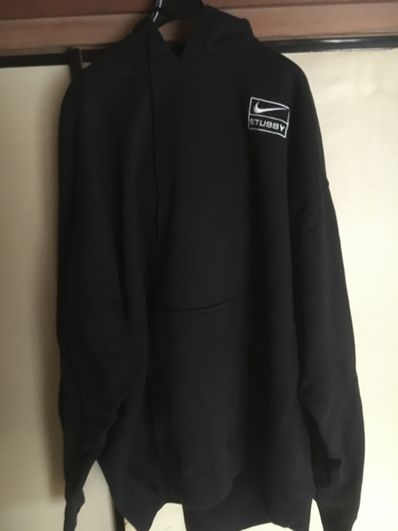 Stussy × Nike NRG Washed Hoodie (US Size) "Black" DN4028-010