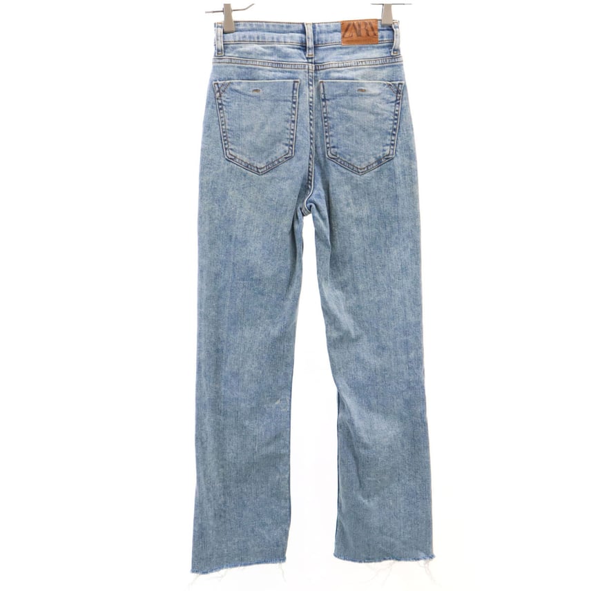 C (やや傷や汚れあり)】ZARA ザラ デニムパンツ 32 ブルー 32 C (やや傷や汚れあり)】ZARA ザラ デニムパンツ 32 ブルー 32