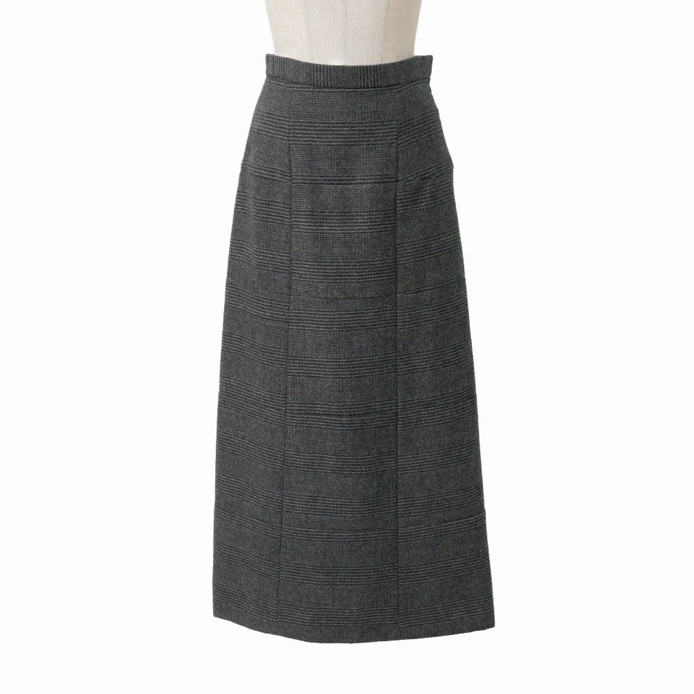 ■美品■tricot COMME des GARCONS トリココムデギャルソン ヴィンテージ ロングスカート サイズM 90’S AD1999 チェック フレア ロングスカート ブランド古着【中古】20260521/RA9467