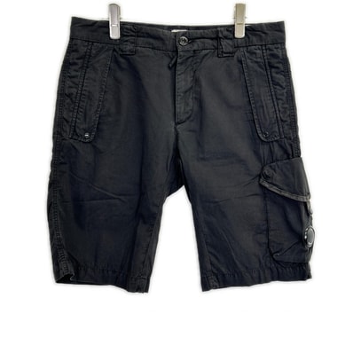 シーピーカンパニー 08CMBE334A ブラック カーゴハーフパンツ 46