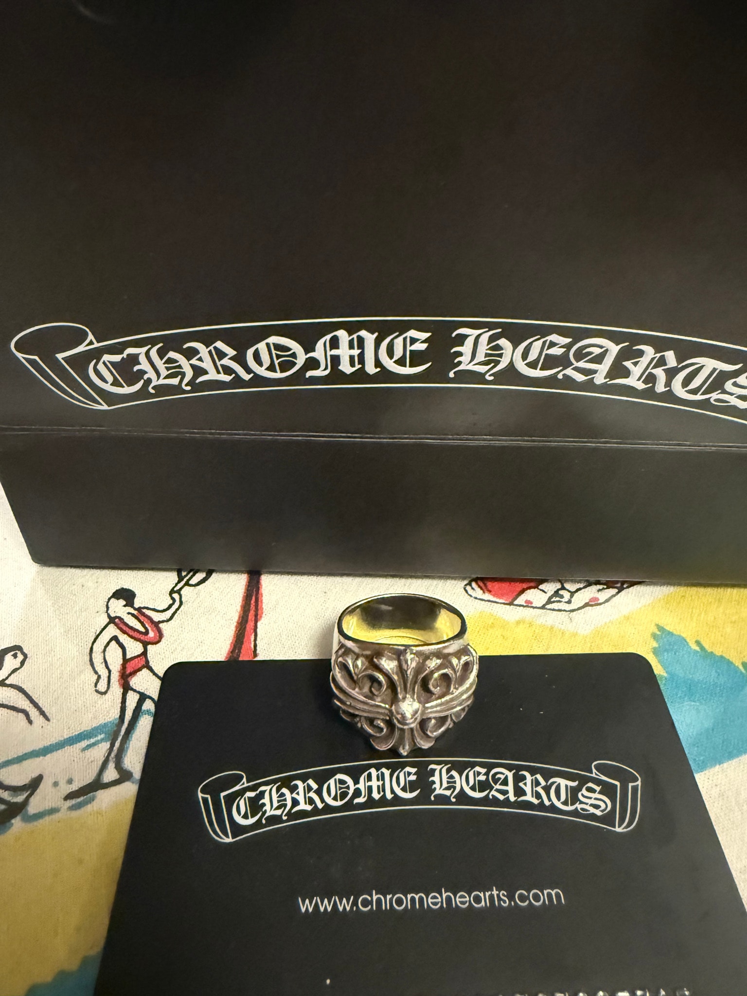 Chrome Hearts Keeper Ring "Silver"