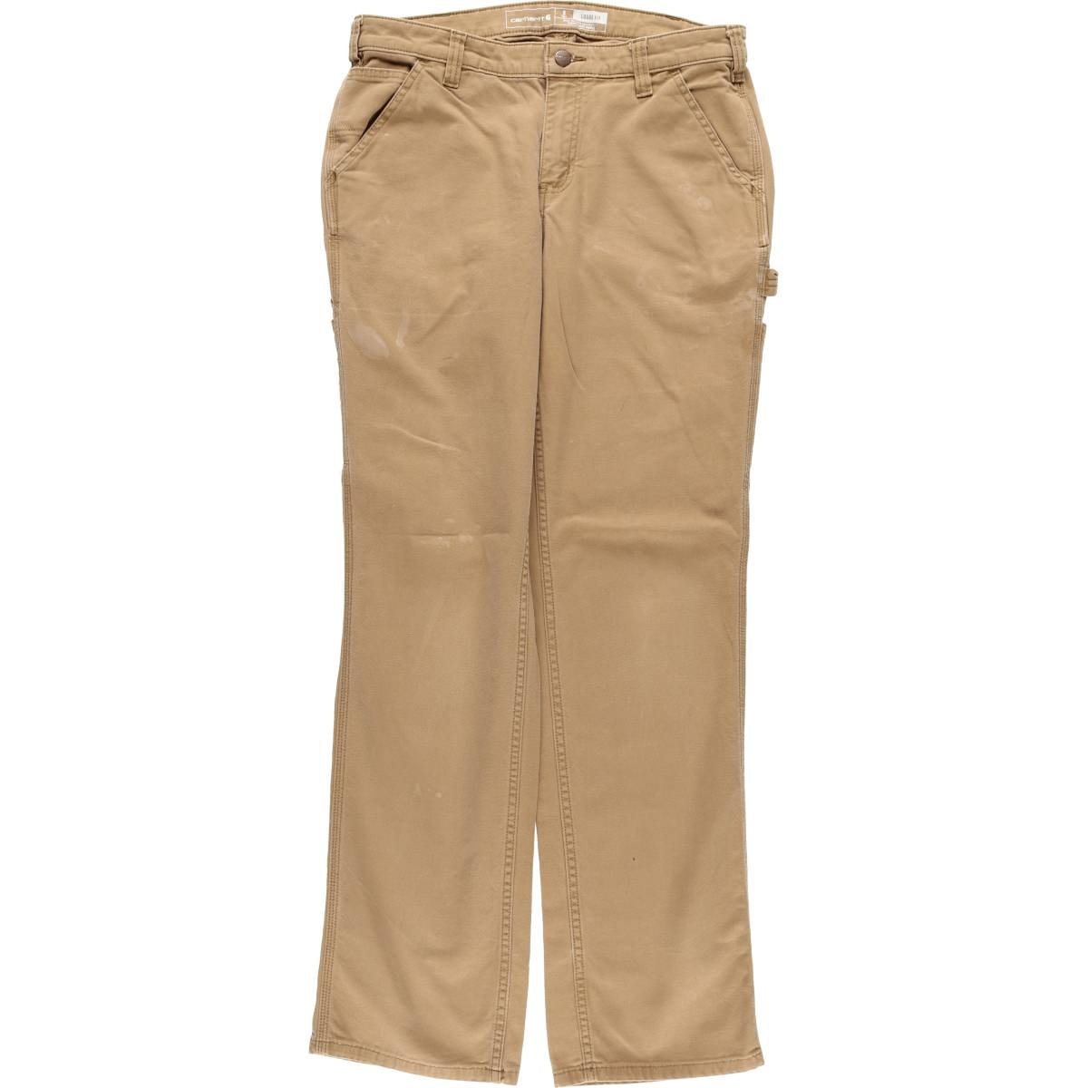 古着 カーハート Carhartt Loose Fit ダック ペインターパンツ レディースXXL(w34)相当/eaa567882