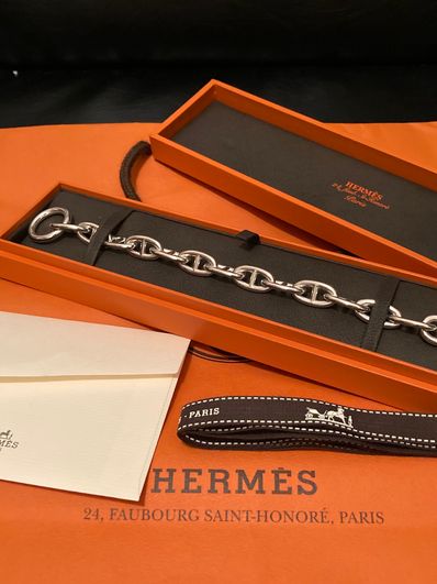 Hermes Chaine D'ancre GM Bracelet "Silver"