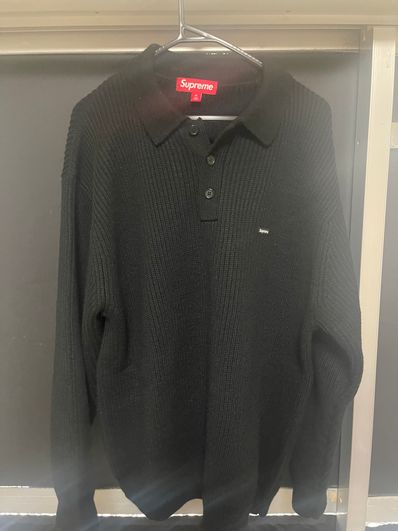 Supreme Small Box Polo Sweater Supreme Small Box Polo Sweater