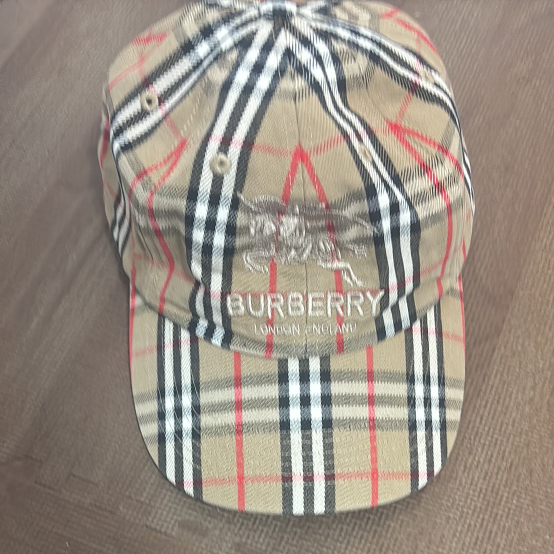 Supreme / Burberry Denim 6 Panel "Beige"