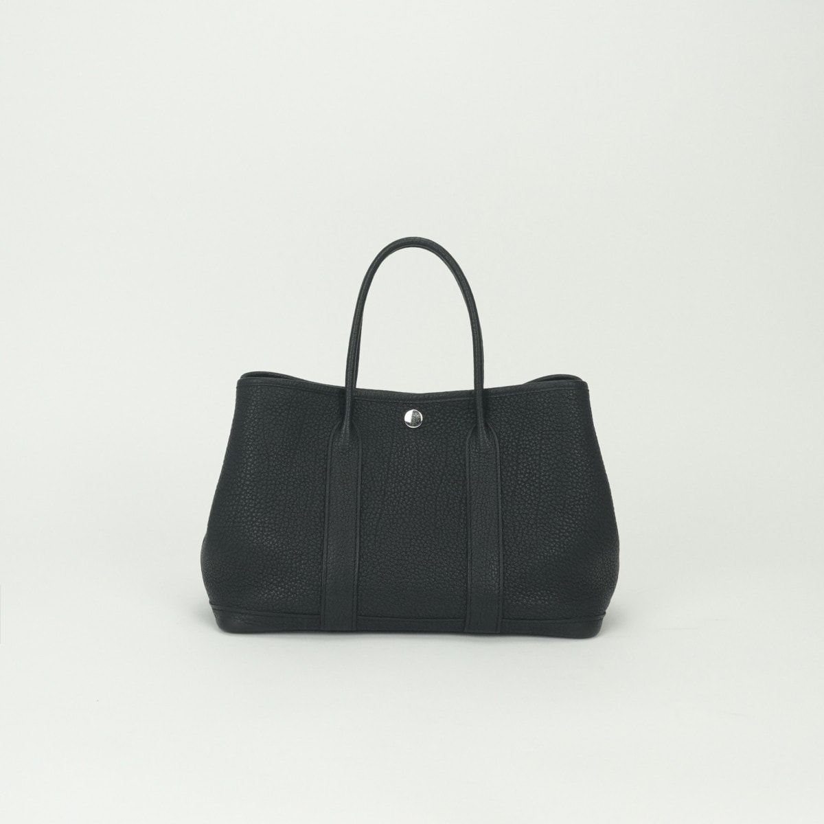 エルメス HERMES ガーデンパーティTPM ガーデンパーティ TPM ガーデンパーティ30 ガーデンパーティー バッグ トートバッグ ネゴンダ ノワール Noir ブラック Black 黒 シルバー金具 ハンドバッグ