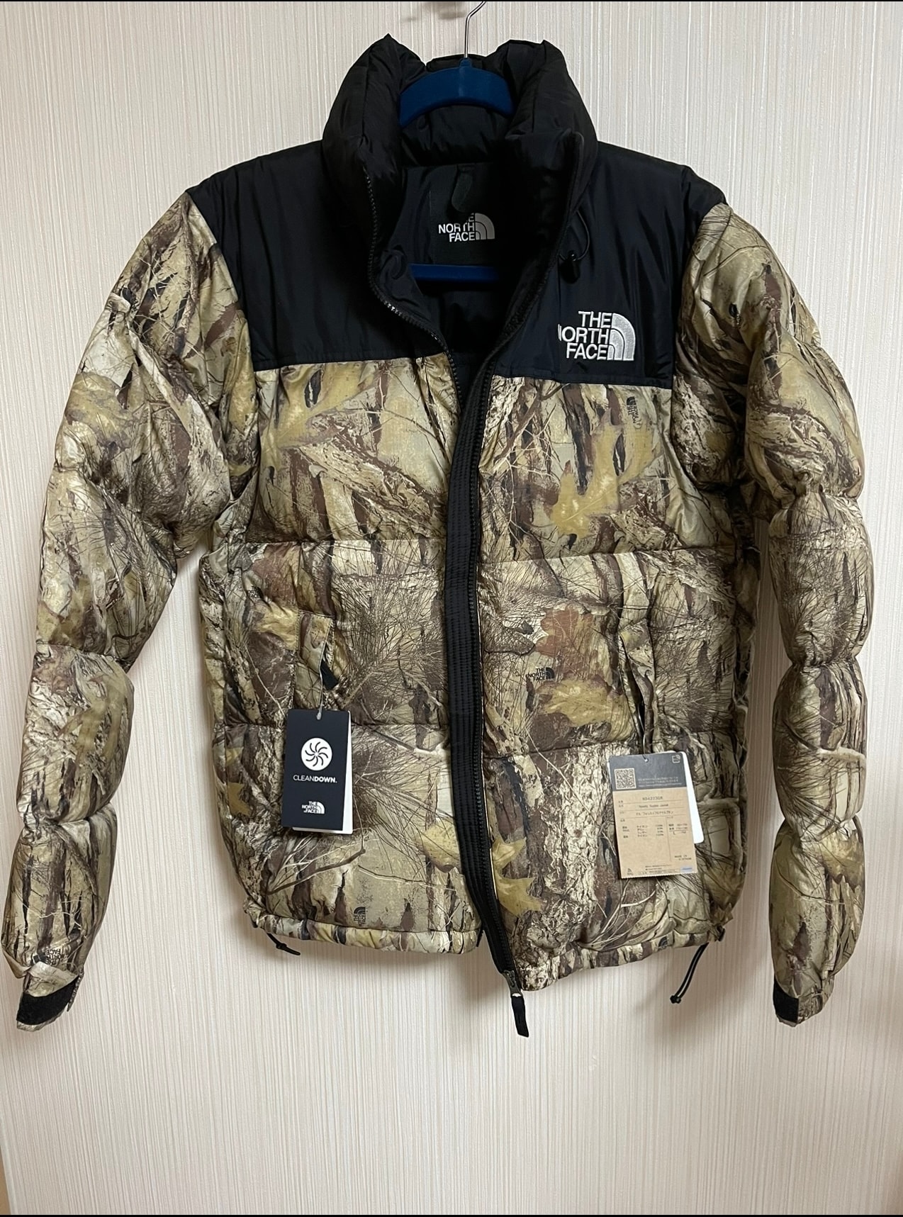 The North Face NOVELTY NUPTSE JACKET 日本版 "Leaves"