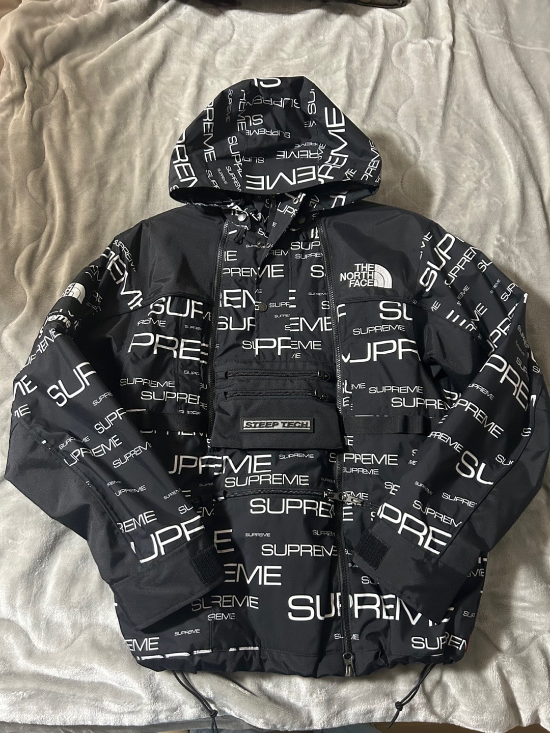 Supreme x The North Face Steep Tech Apogee Jacket "Black"