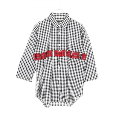 コムデギャルソンオムプリュス COMME des GARCONS HOMME PLUS 衣料品 トップス コットン メンズ ブラック系 / ホワイト系 / レッド系 PG-B049 【中古】
