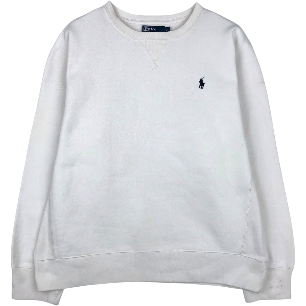 古着 ラルフローレン Ralph Lauren POLO by Ralph Lauren ワンポイントロゴスウェットシャツ トレーナー メンズXL相当/eaa630060