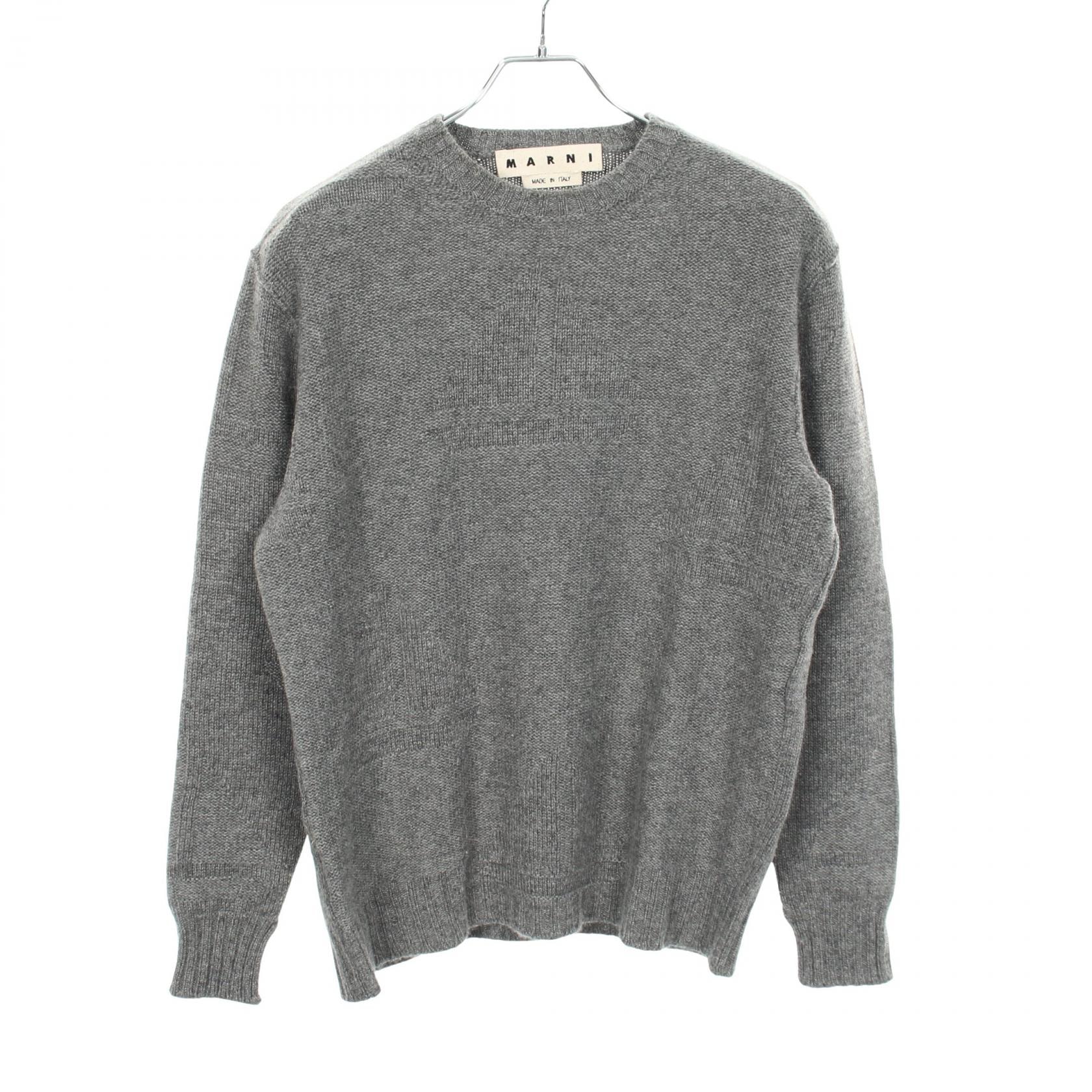 マルニ MARNI ニット 衣料品 トップス カシミヤ メンズ グレー系 【中古】
