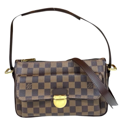 ルイヴィトン ラヴェッロGM ダミエ ショルダーバッグ ダミエキャンバス N60006 ブラウン レディース LOUIS VUITTON 中古