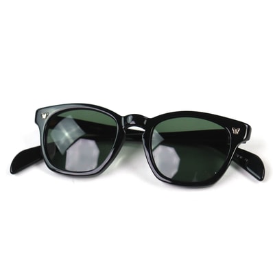 良品 ニードルス ウェリントン バタフライ金具 サングラス ブラック メンズ