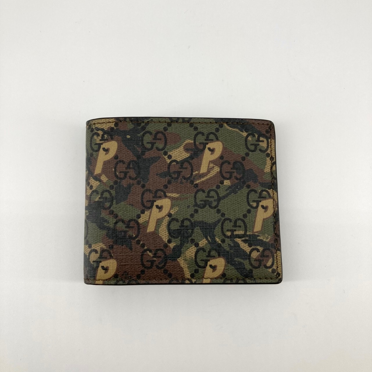 GUCCI(グッチ) ×PALACE SKATEBOARDSコラボ パレス グッチ 723149 二つ折り財布 迷彩
