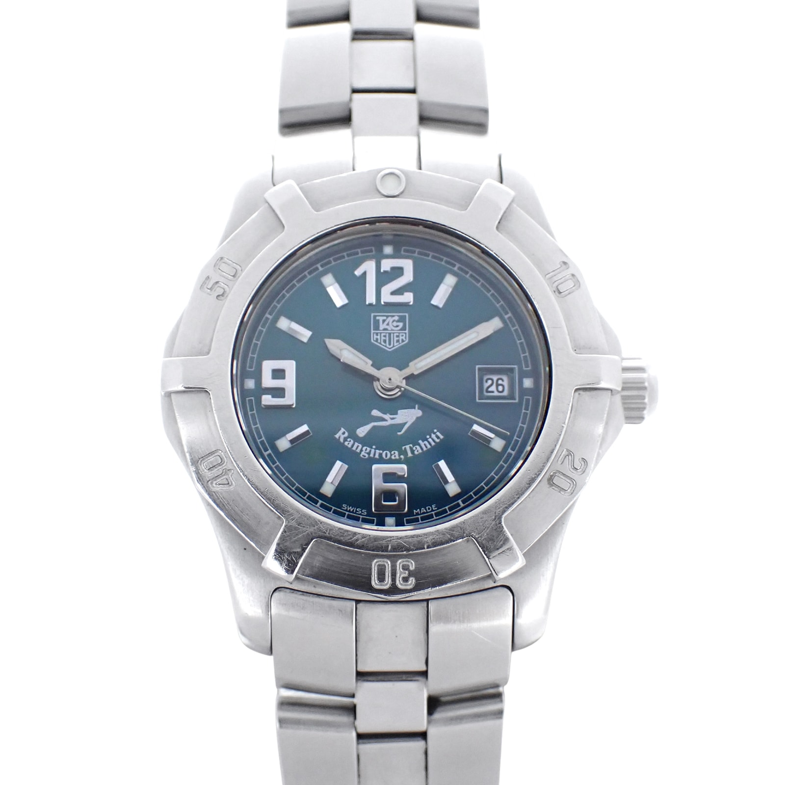 1500本限定 TAG HEUER タグホイヤー エクスクルーシブ ランギロアタヒチ WN131A.BA0333 レディース 腕時計