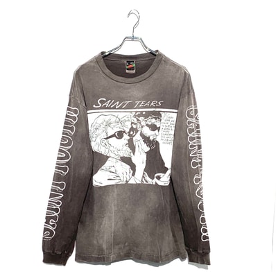 SAINT Mxxxxxx LS TEE SONICYOUTH "Black"