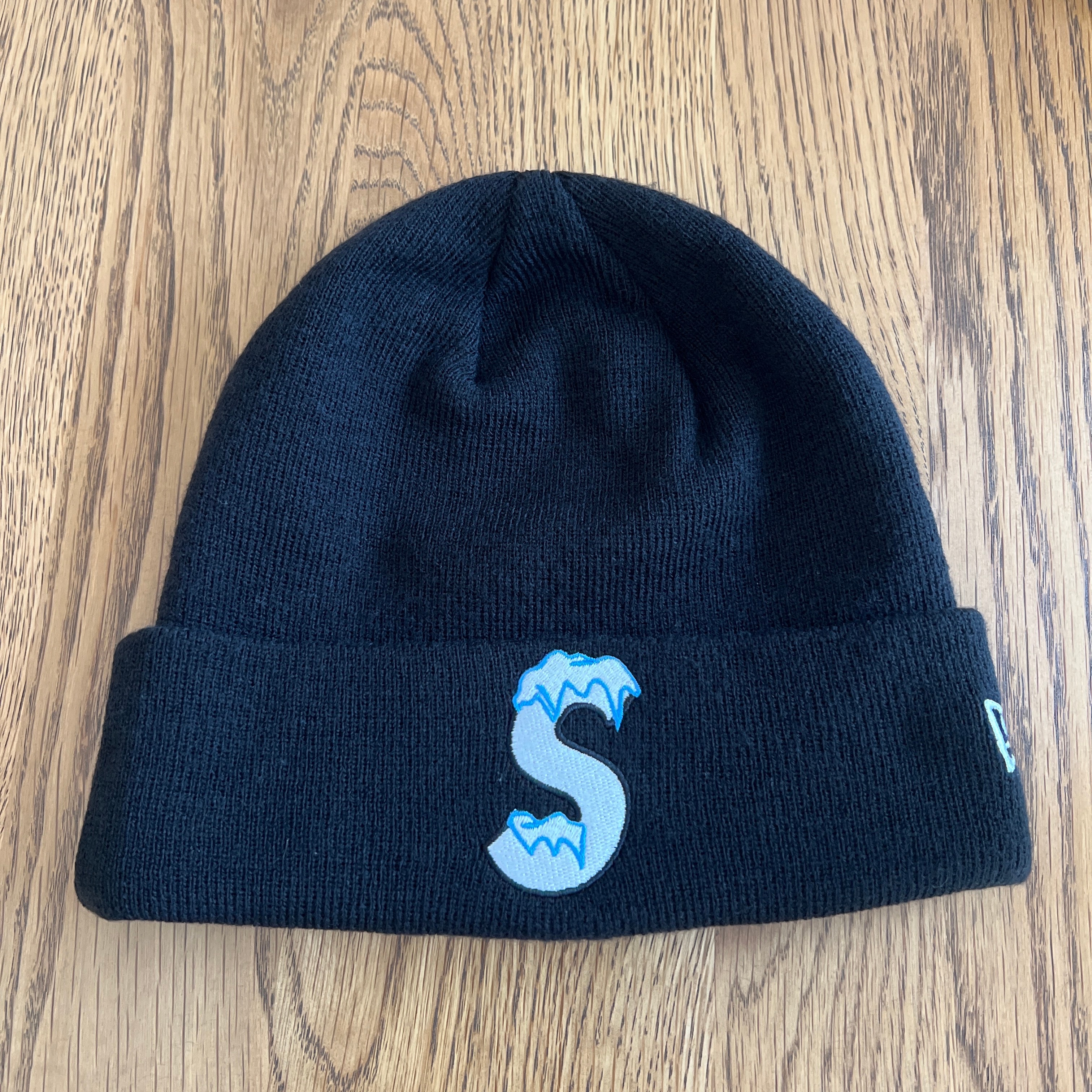 Supreme New Era S Logo Beanie Black