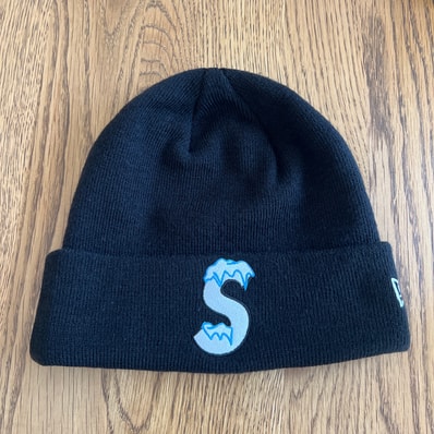 Supreme New Era S Logo Beanie Black