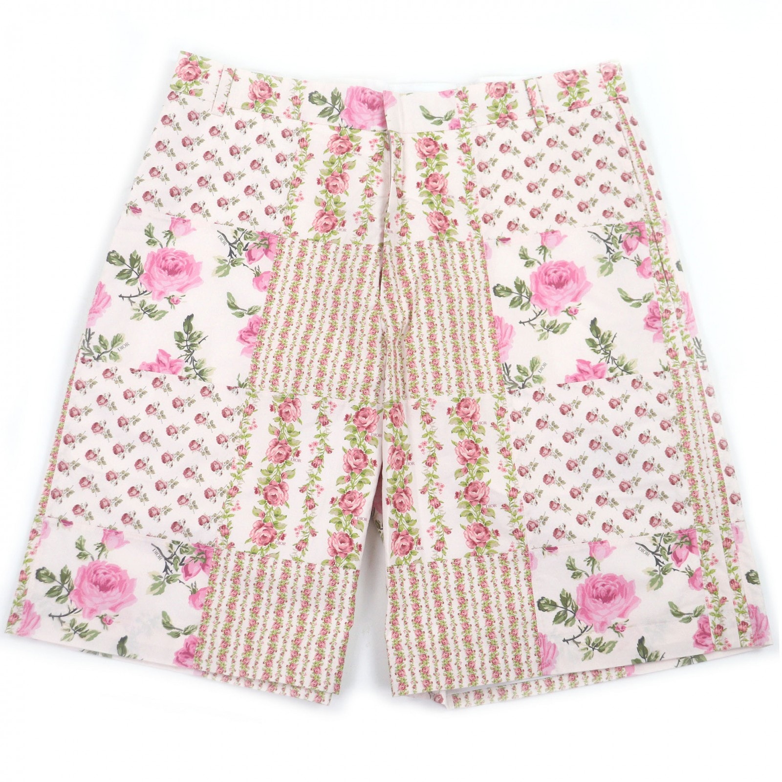 極美品 ディオール オム ショートパンツ ピンク 48 293C170B5680