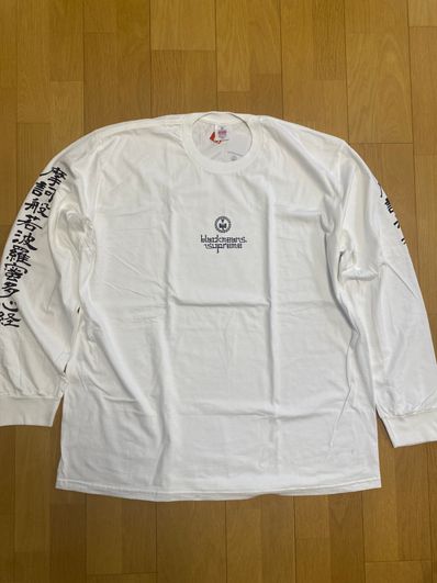 Supreme / Blackmeans L/S Tee "White"