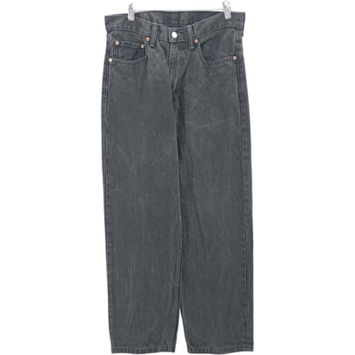 古着 リーバイス Levi's 550 ブラックデニム テーパードデニムパンツ メンズw31相当/eaa482958
