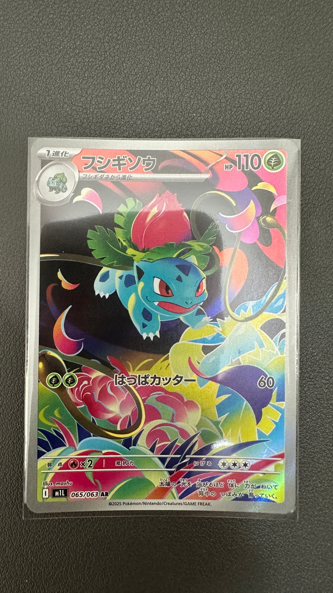 フシギソウ AR [M1L 065/063](拡張パック「メガブレイブ」)