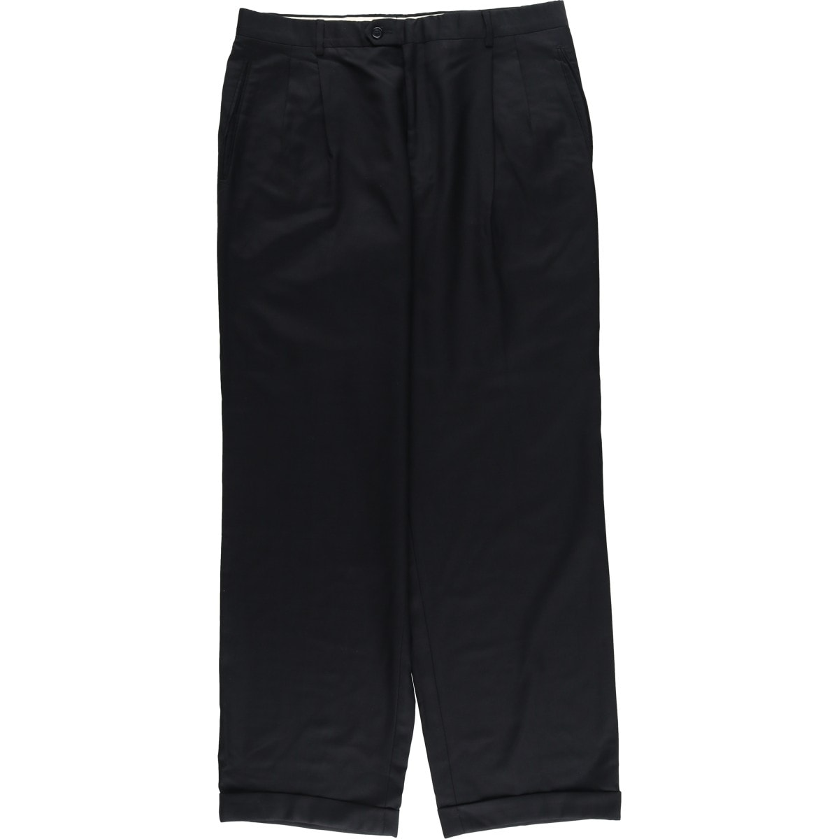 古着 ヴァレンティノ VALENTINO ツータック スラックスパンツ イタリア製 メンズw35相当/eaa607470