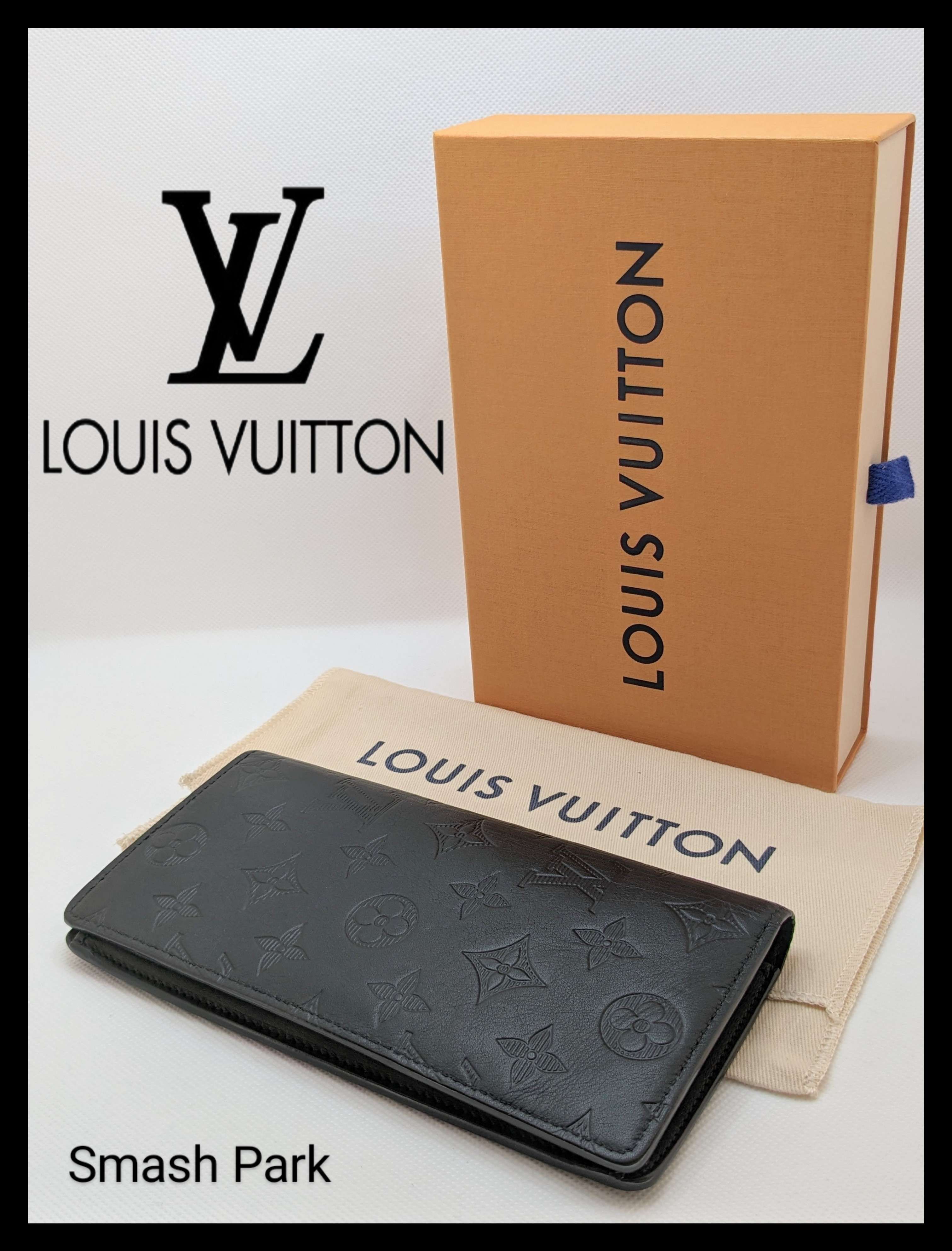 Louis Vuitton Brazza Wallet Monogram Shadow
