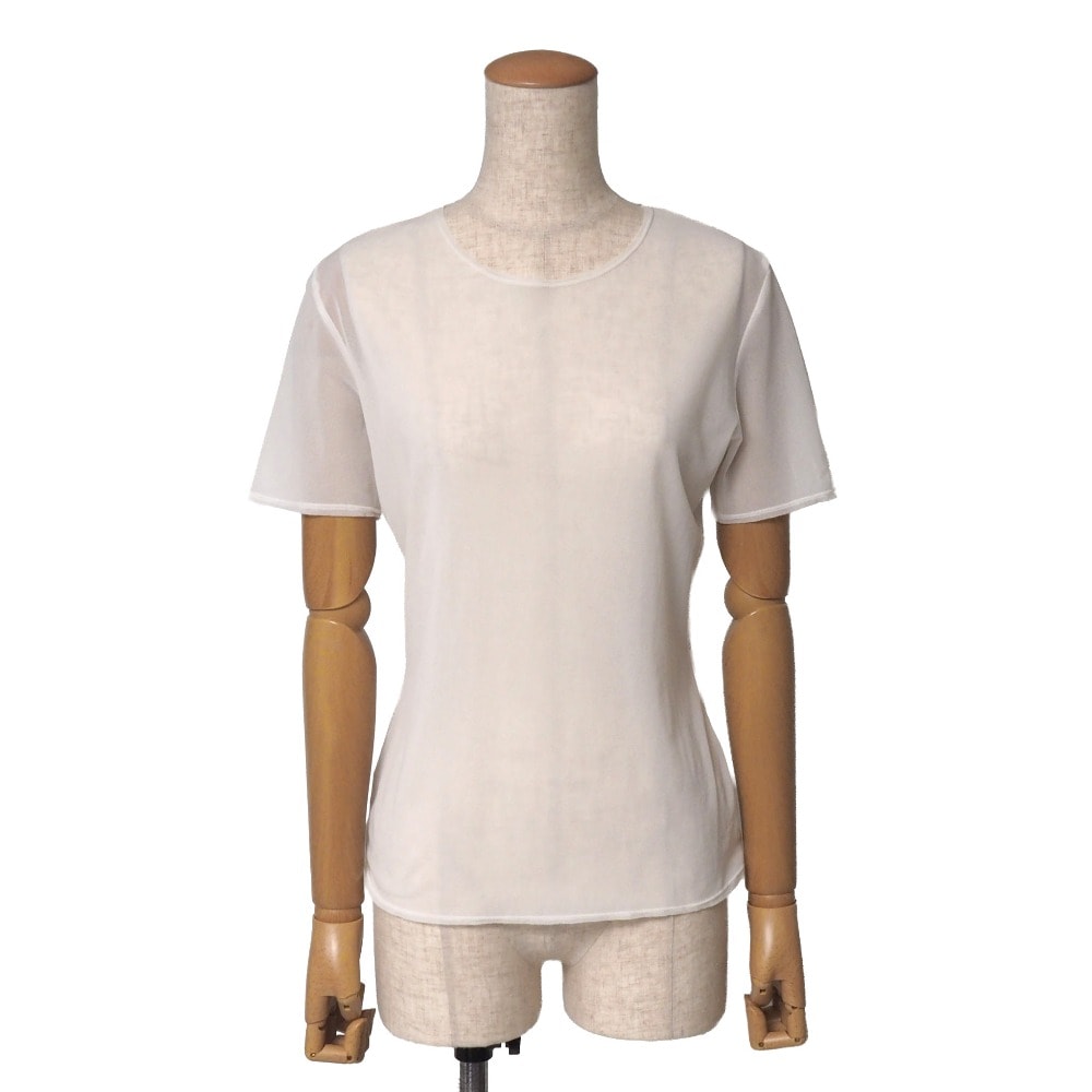 ISSEY MIYAKE イッセイミヤケ カットソー サイズ3 半袖 メッシュ シアー ブランド古着【中古】20260824/RB0518