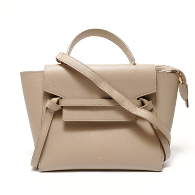 セリーヌ CELINE ベルトバッグナノ 2WAY ハンドバッグ【中古】