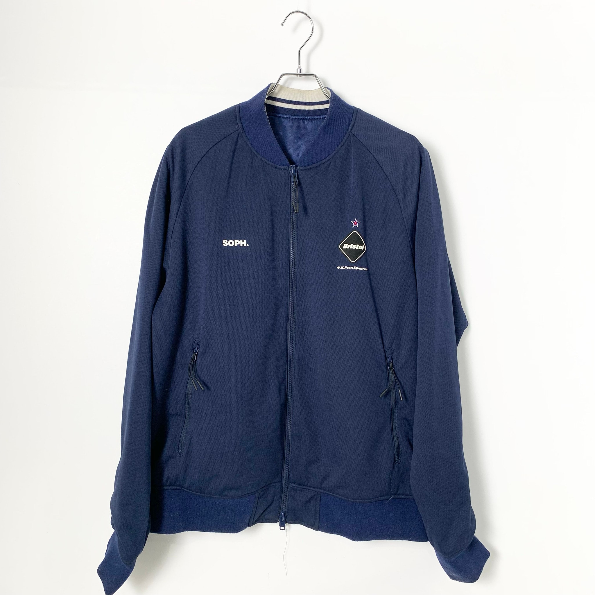 F.C.Real Bristol REVERSIBLE PDK JACKET "Blue"