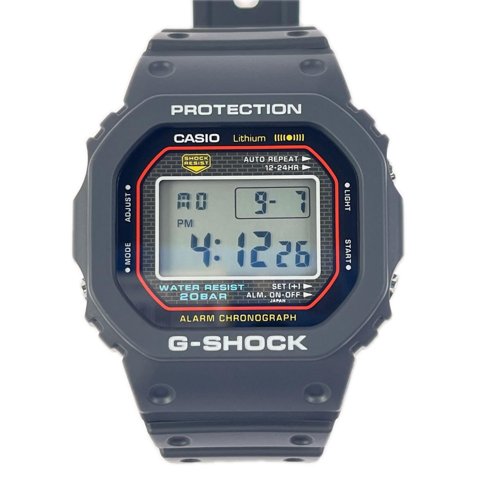 CASIO 初代G-SHOCK復刻モデル DW-5000R-1AJF