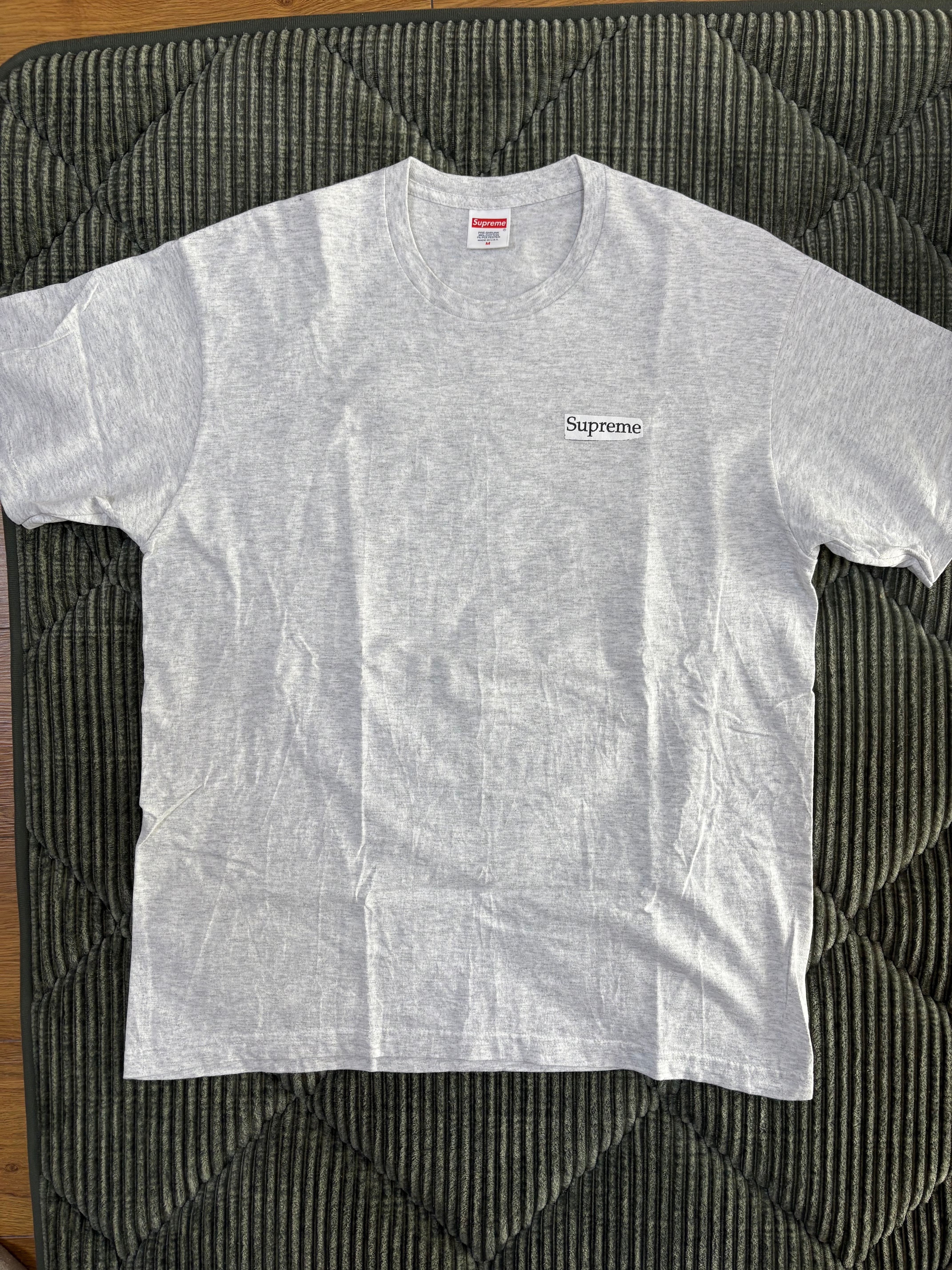 Supreme Blowfish Tee "Ash Grey"