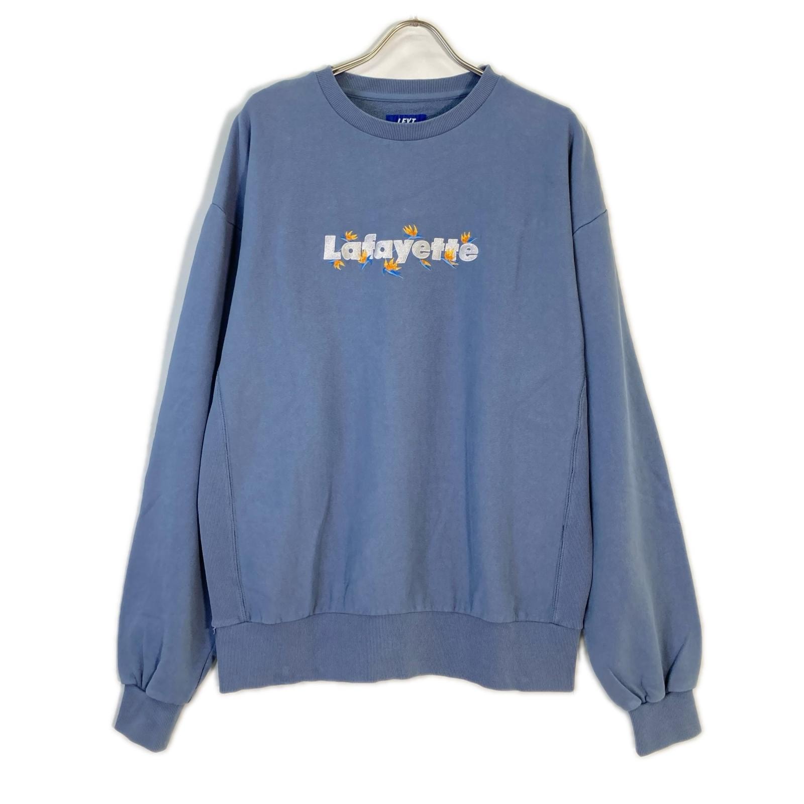 エルエフワイティー LE230702 ブルー 長袖 スウェット L