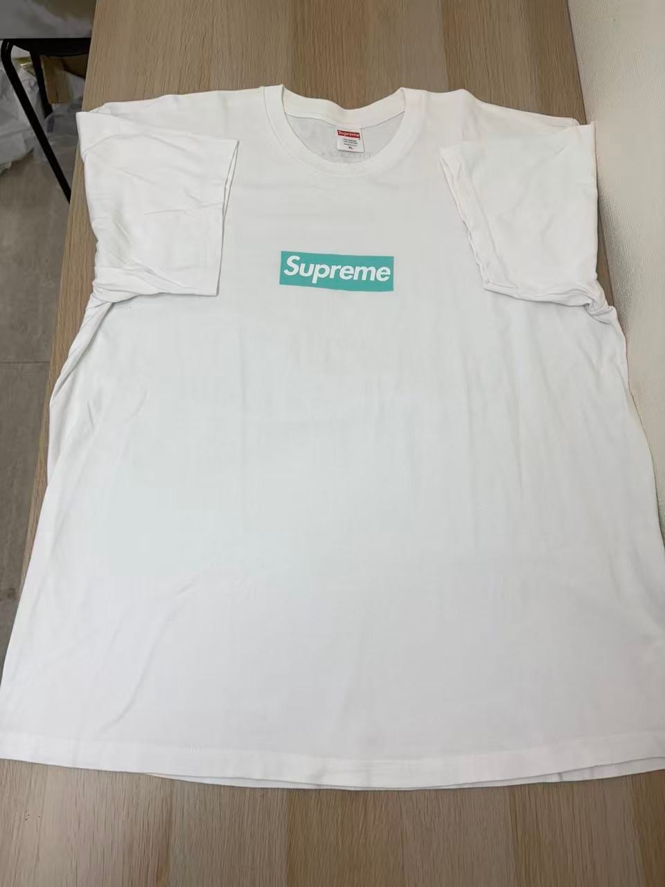Supreme x Tiffany & Co. Box Logo Tee "White"
